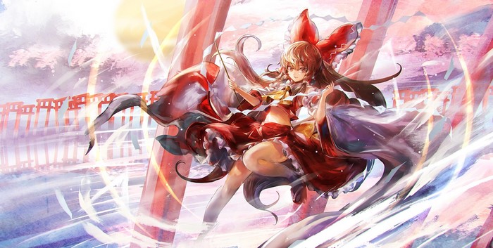 Hakurei Reimu from Touhou Project