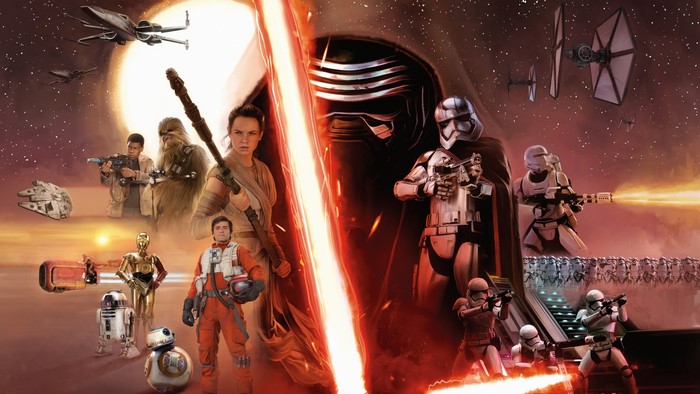 Star Wars: The Force Awakens characters and ships