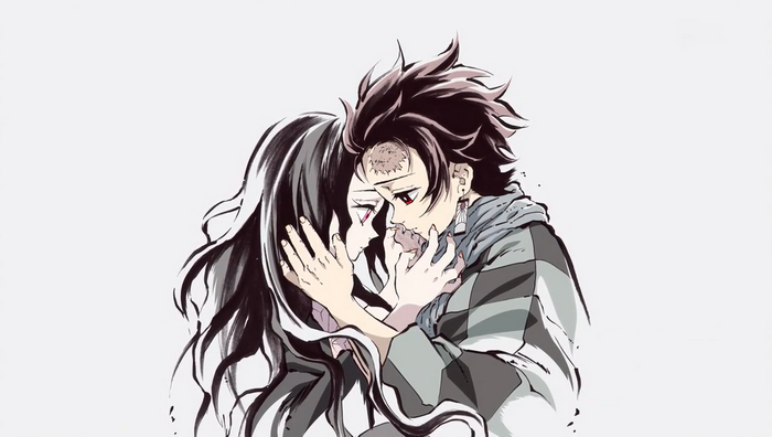 Tanjiro and Nezuko from Demon Slayer