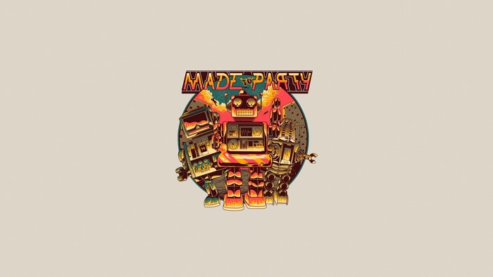Robot Made to Party Artwork