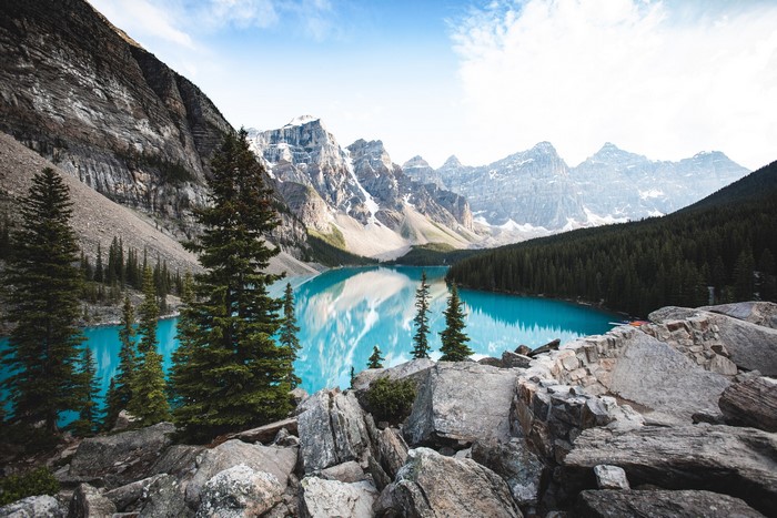 Moraine Lake in Banff National Park, Canada