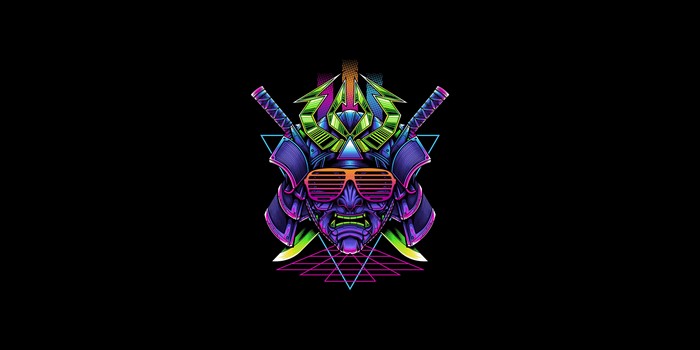 Neon Samurai Artwork