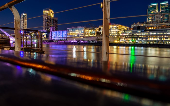 4K Photography of Buenos Aires City Skyline at Night