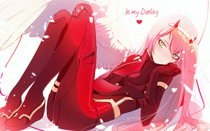 Zero Two from Darling in the FranXX