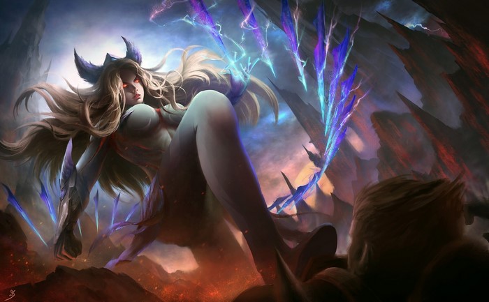 Irelia from League of Legends with Invectus Gaming Skin
