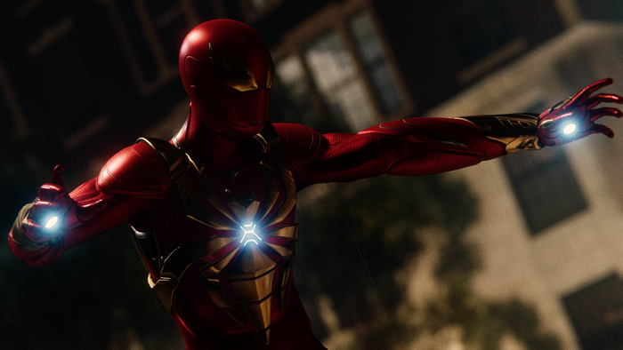 4K Spider-Man 2099 Action Pose