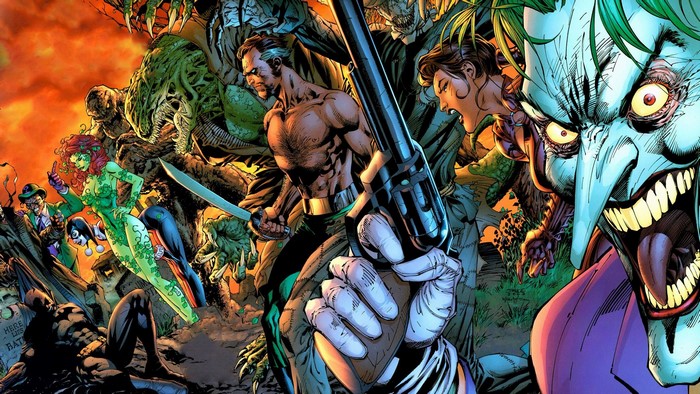DC Comics Batman villains group shot