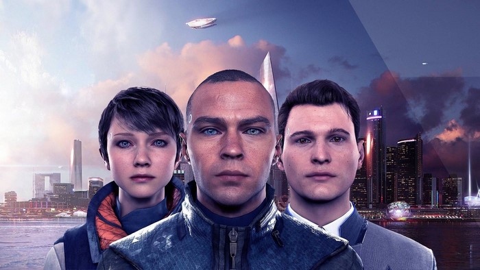 Kara, Markus, and Connor from Detroit: Become Human