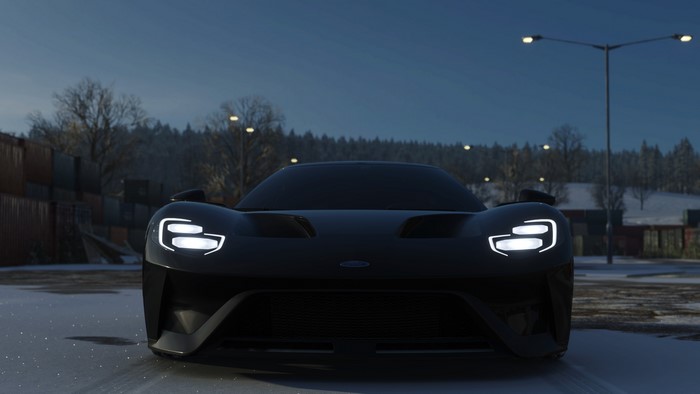 Black Ford GT from Forza Horizon 4