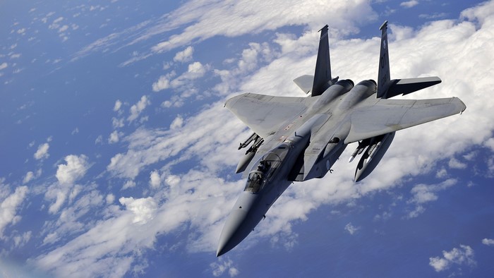 McDonnell Douglas F-15 Eagle in flight