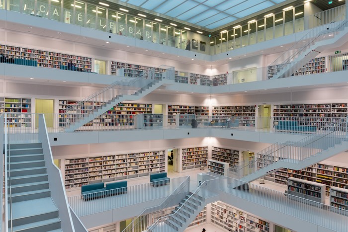 Library in Stuttgart, Germany