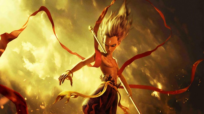 Nezha from movies