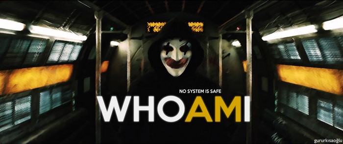Whoami Movie Poster with Clown Mask