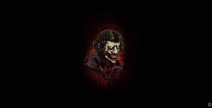 The Joker from Batman artwork