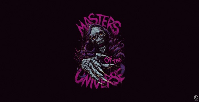 Skeletor from Masters of the Universe artwork