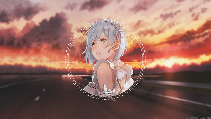 Rem from Re:Zero Kara Hajimeru Isekai Seikatsu 4K