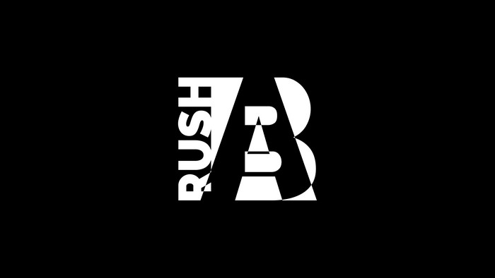 Rush AB typography