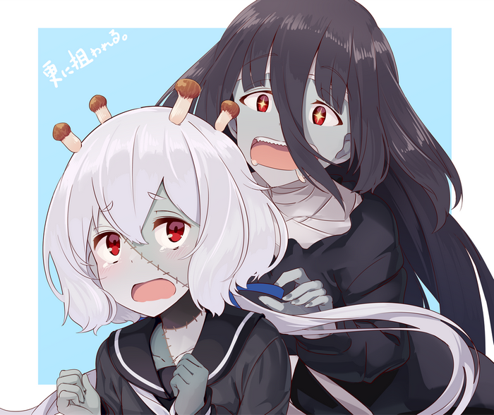 Junko Konno and Tae Yamada from Zombieland Saga