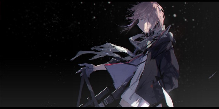 AR15 from Girls Frontline with a weapon