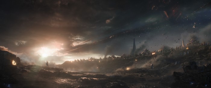 4K Avengers Endgame Epic Battle Scene