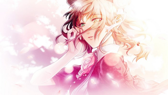 Amnesia: Memories anime girl with rose