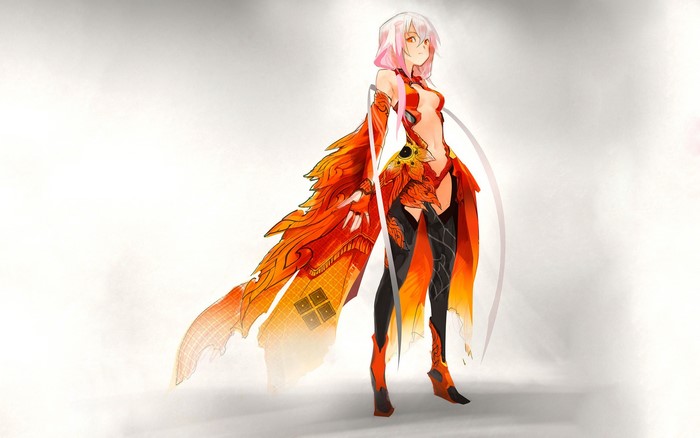 Yuzuriha Inori from Guilty Crown