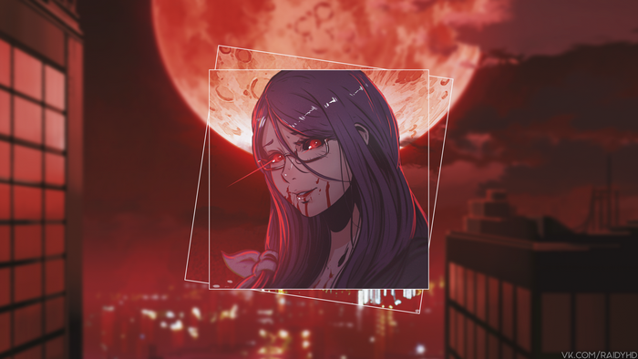4K Anime Girl from Tokyo Ghoul