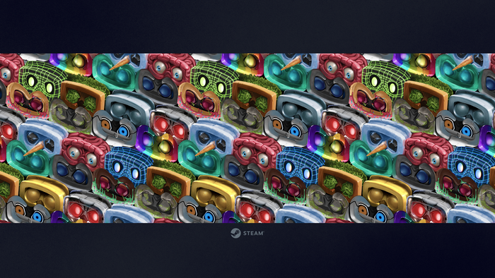 VR headsets and game art on Steam