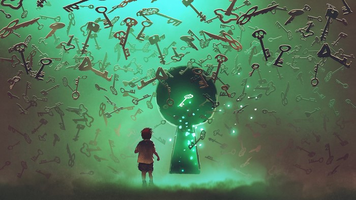Child and Floating Keys in a Keyhole Portal