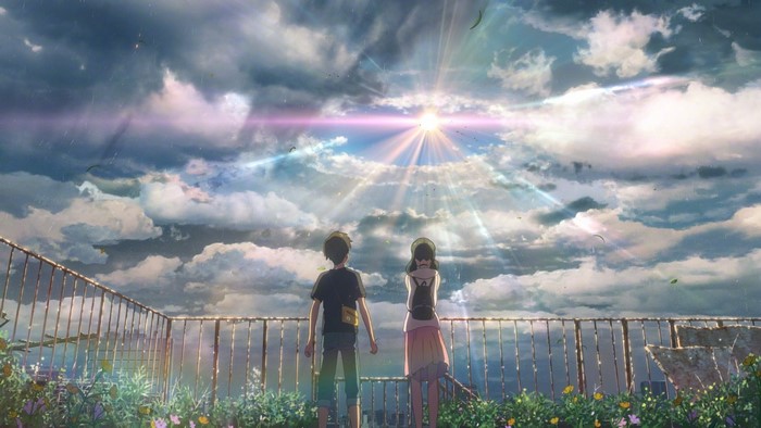 Weathering with You anime movie poster