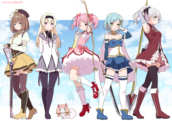 Mahou Shoujo Madoka Magica Anime Girls Portrait