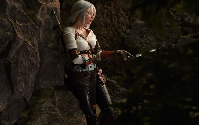 Ciri from The Witcher 3: Wild Hunt cosplay