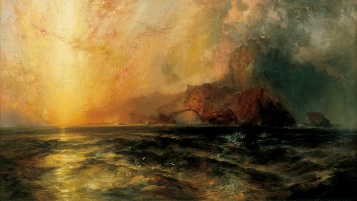 The Sea by J. M. W. Turner