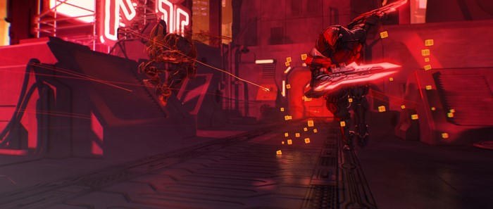 Zed from League of Legends in PROJECT skin