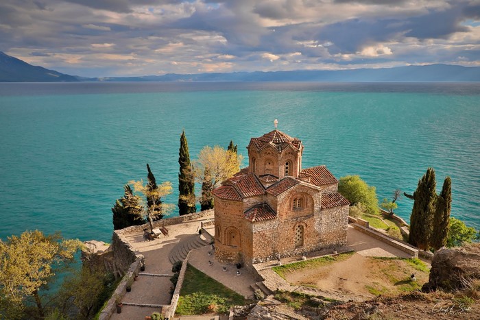 Church of St. John at Kaneo, Lake Ohrid, North Macedonia