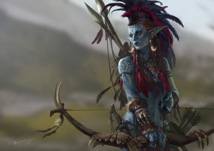 Troll Hunter from World of Warcraft by Jianing Hu