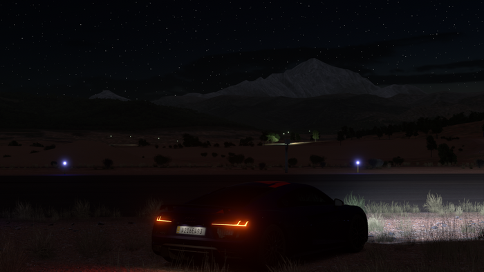 Koenigsegg Agera R in Forza Horizon 3 at night