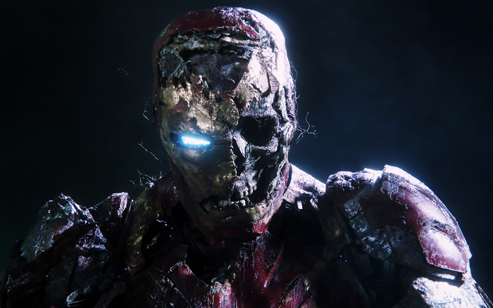 Zombie Iron Man from Marvel Cinematic Universe