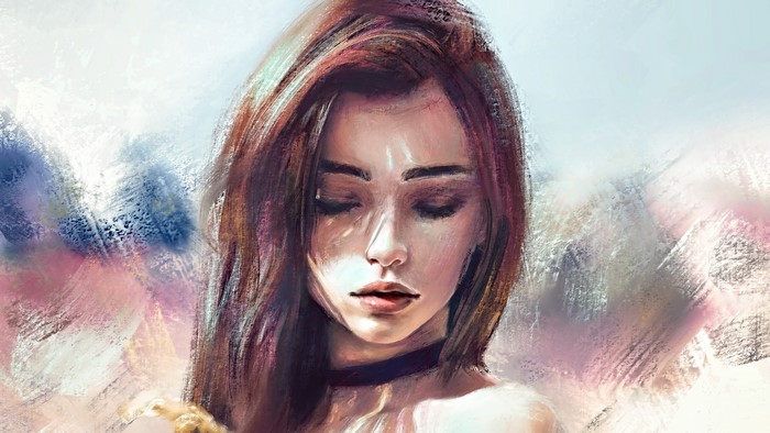 Fantasy girl artwork