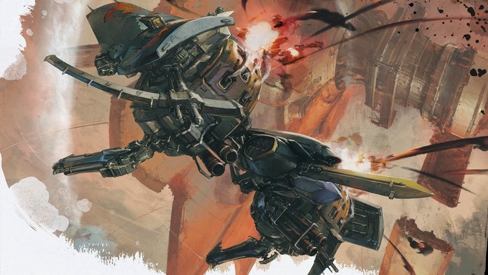 Ikaruga spaceship in combat