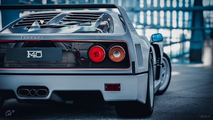 Ferrari F40 from Gran Turismo Sport