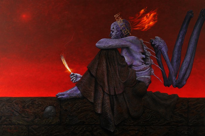 4K artwork by Wayne Barlowe
