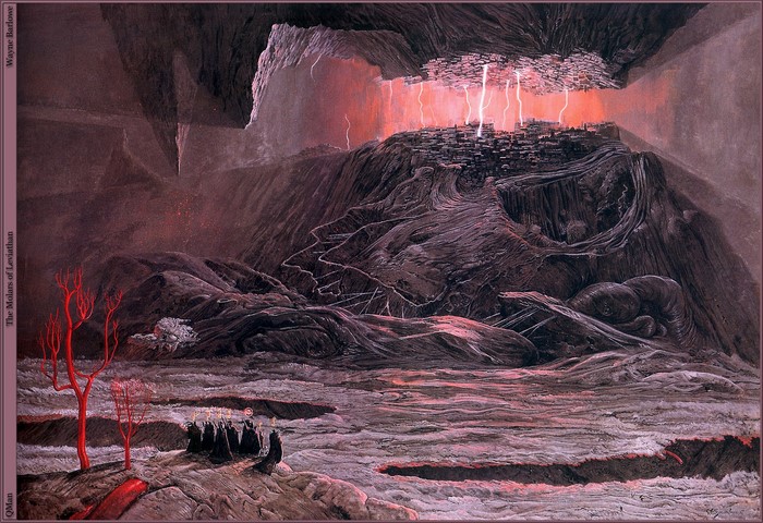 The Molars of Leviathan by Wayne Barlowe