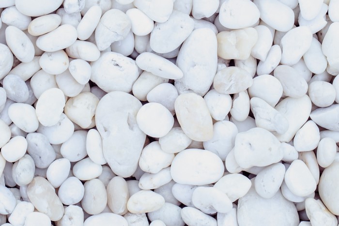 White stones texture