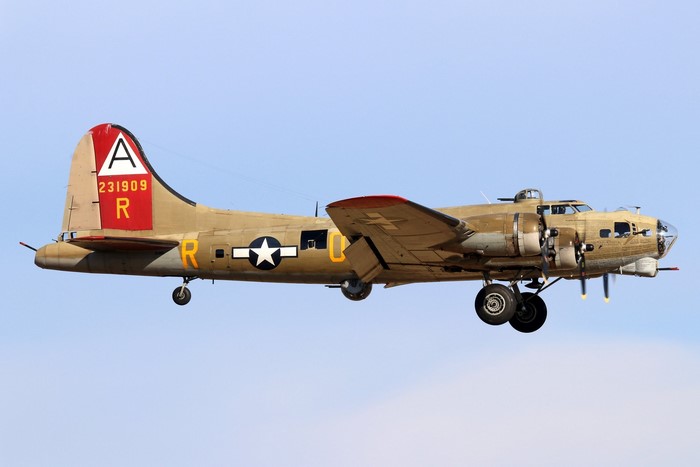 Boeing B-17G Flying Fortress in flight