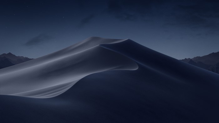 Mojave Desert Dunes at Night 4K