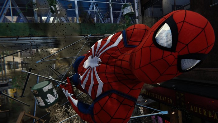 Spider-Man from Marvel Comics in a video game