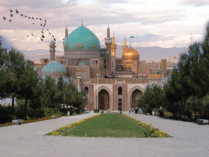 Shrine of Fatima Masumeh in Qom, Iran