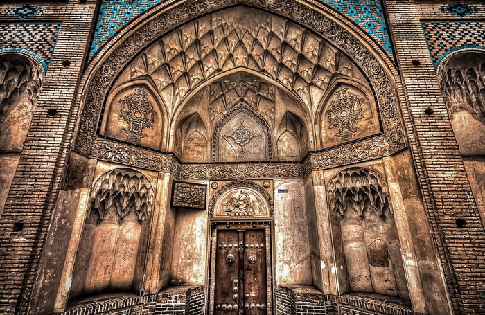 Intricate Islamic Architecture in Iran