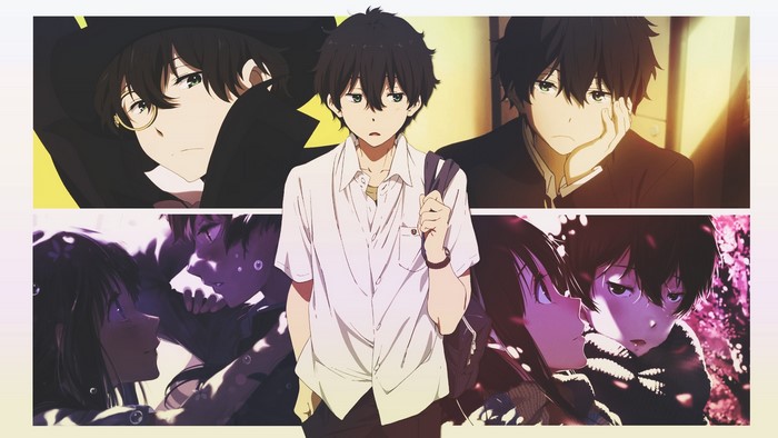 Oreki Houtarou and friends from Hyouka